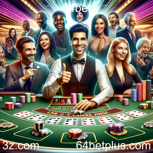 Explore a Emoção do Cassino Ao Vivo no 64bet